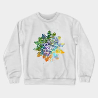 Water Lily Lotus Crewneck Sweatshirt